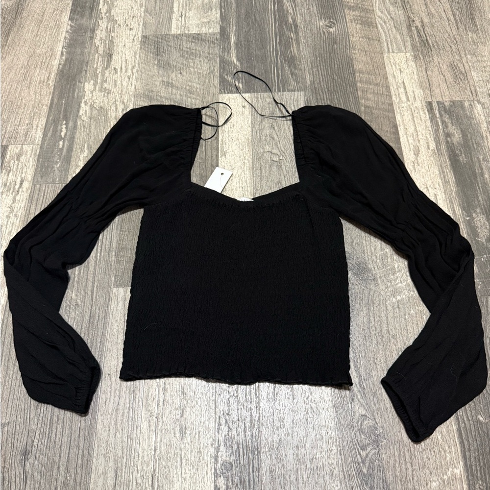 Sophie rue Elegant Black Women's Top